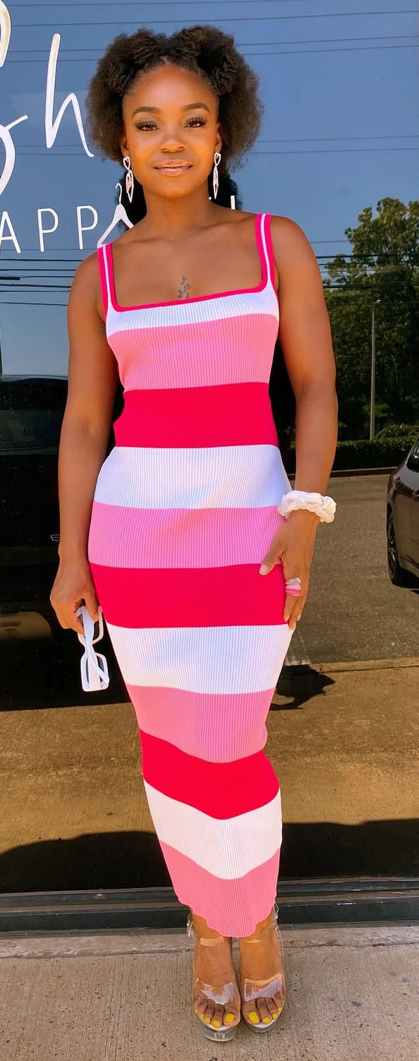 The Stripe Out Dress