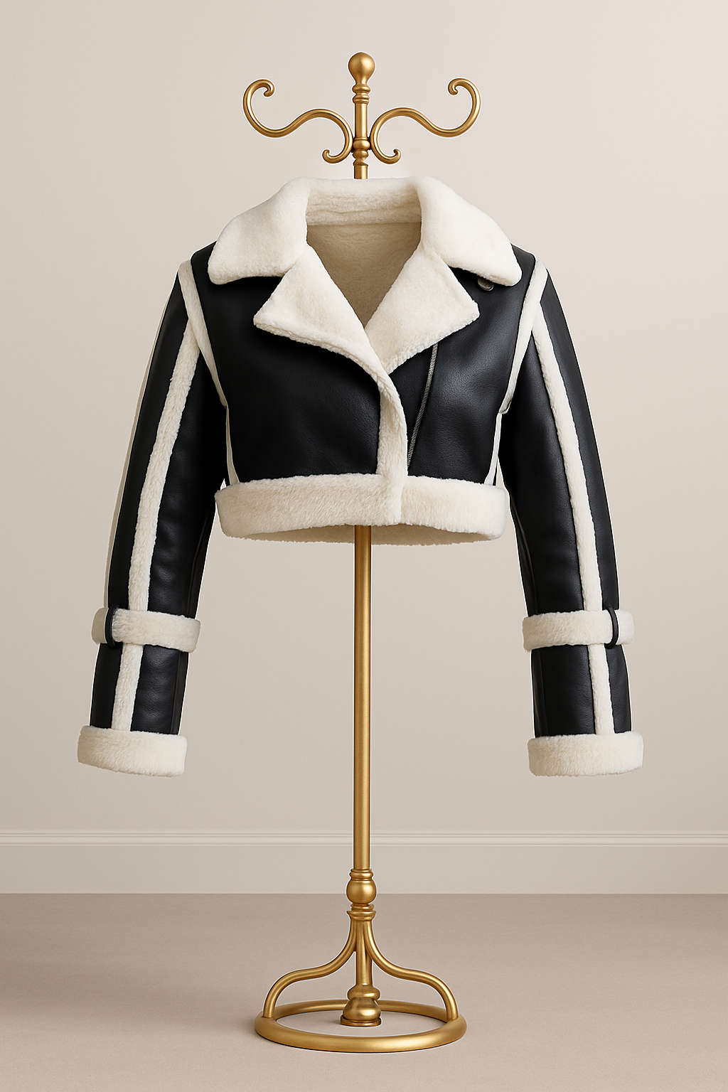HOTS7 CROP 2 TONED COAT