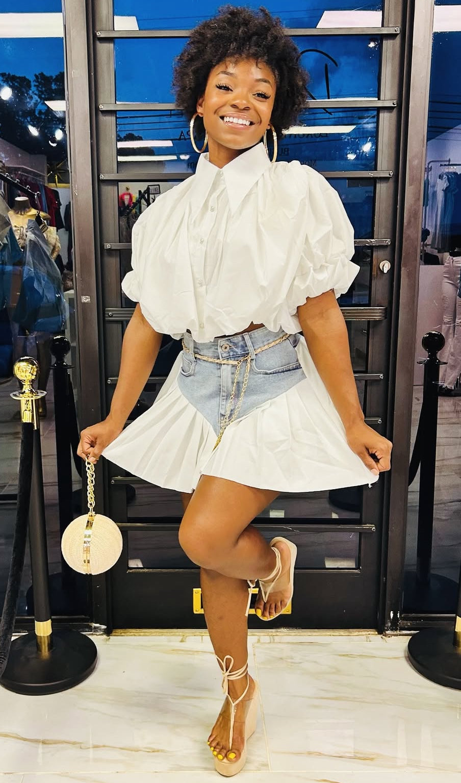 2 TONED TENNIS SKORT