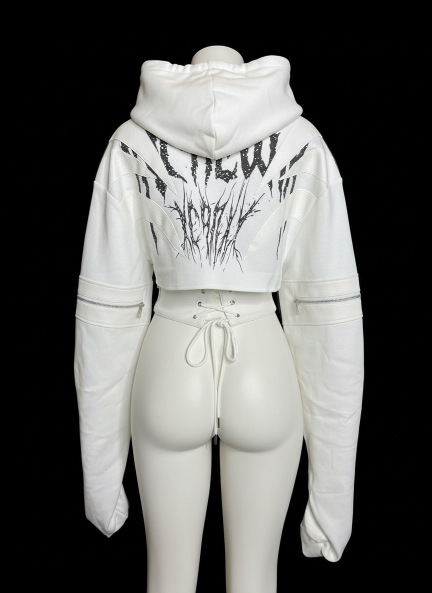 HIGH FASHION CORSET HOODIE