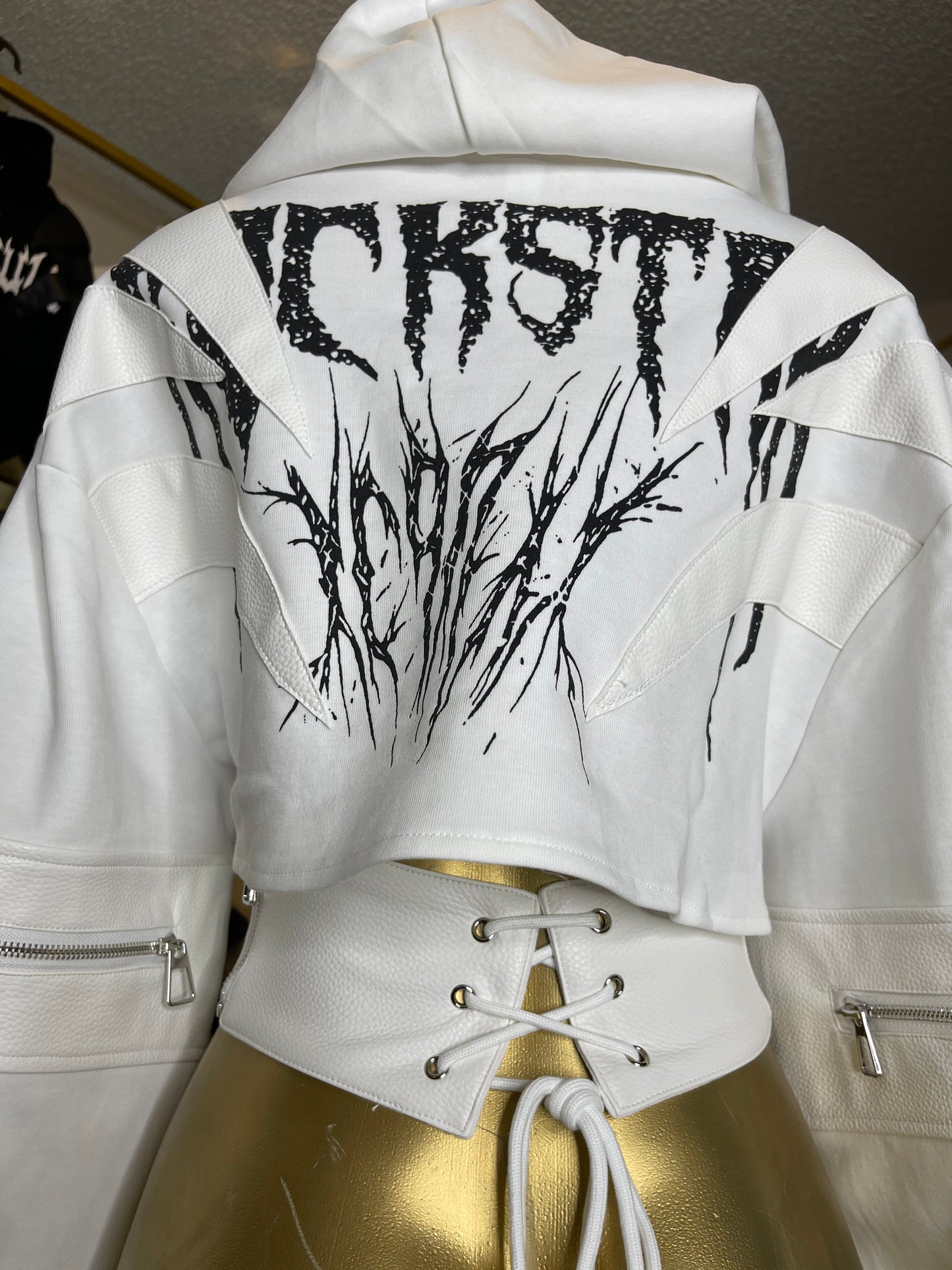 HIGH FASHION CORSET HOODIE