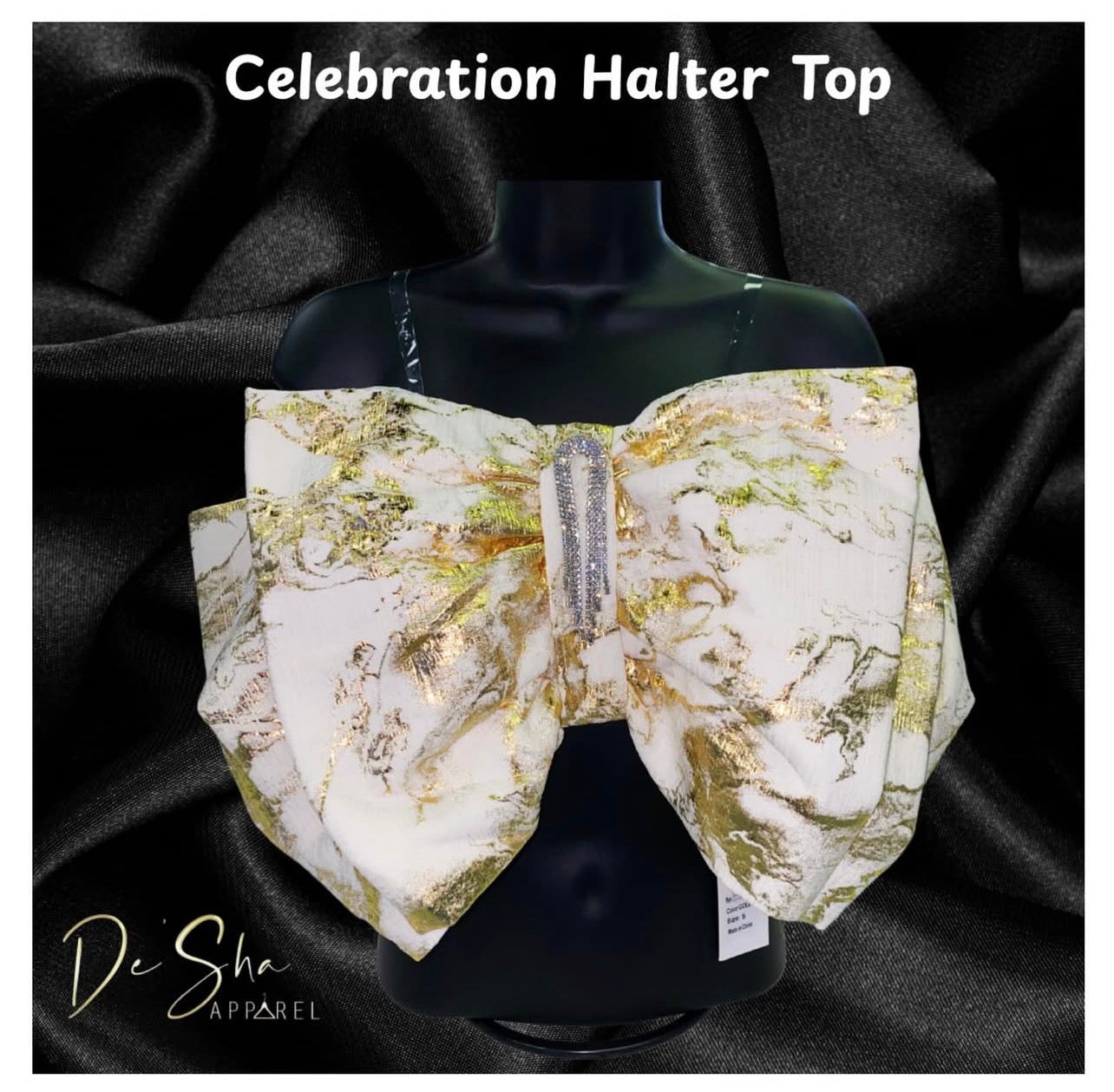 CELEBRATION HALTER TOP