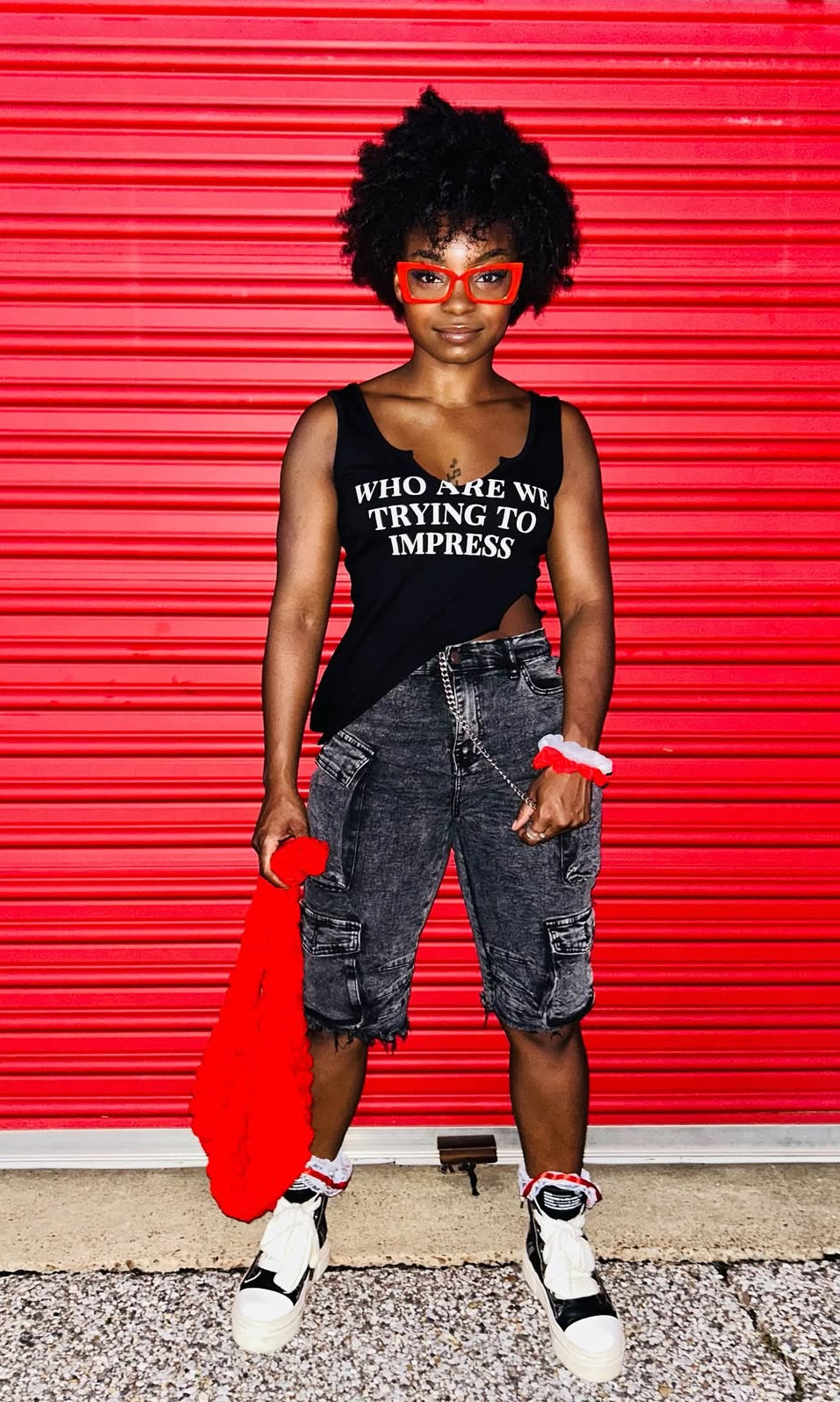 “WHO ARE YOU TRYING TO IMPRESS?” CROP TOPS