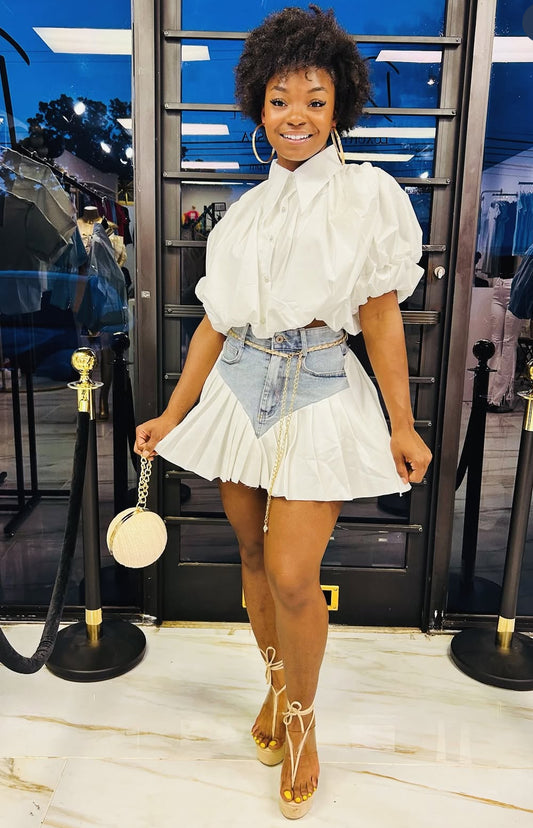 2 TONED TENNIS SKORT