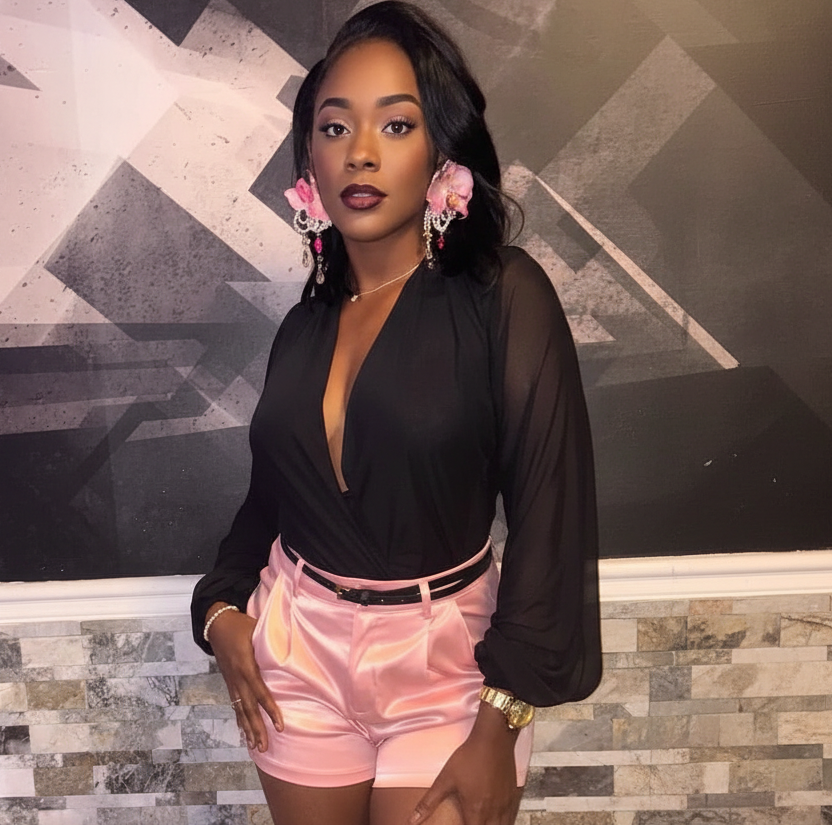 THE SATIN KISSES SILK DRESS SHORTS