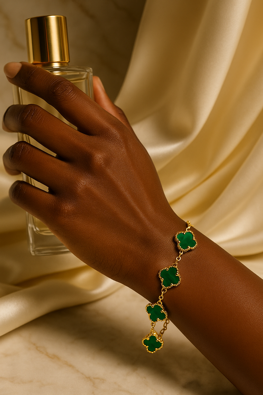 LUCKY CHARM BRACELET (GREEN)